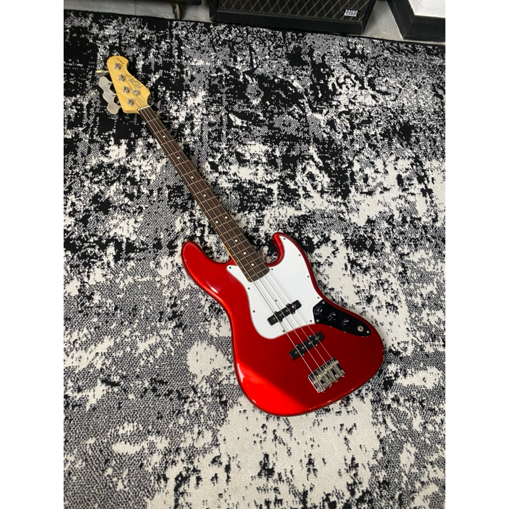 Jual FGN Fujigen J Standard Jazz Bass Made in Japan Red | Shopee