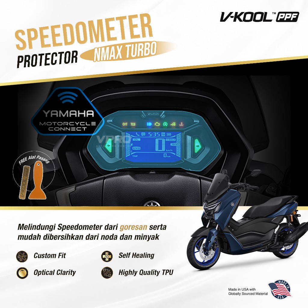 Jual VKOOL PPF Speedometer Motor YAMAHA NMAX TURBO 2024 / Anti Gores ...