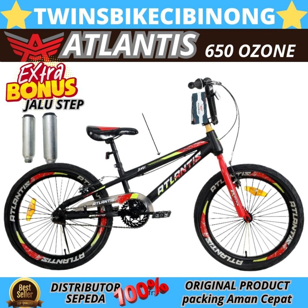 Jual Sepeda Bmx 20 Atlantis 650 OZONE | Shopee Indonesia