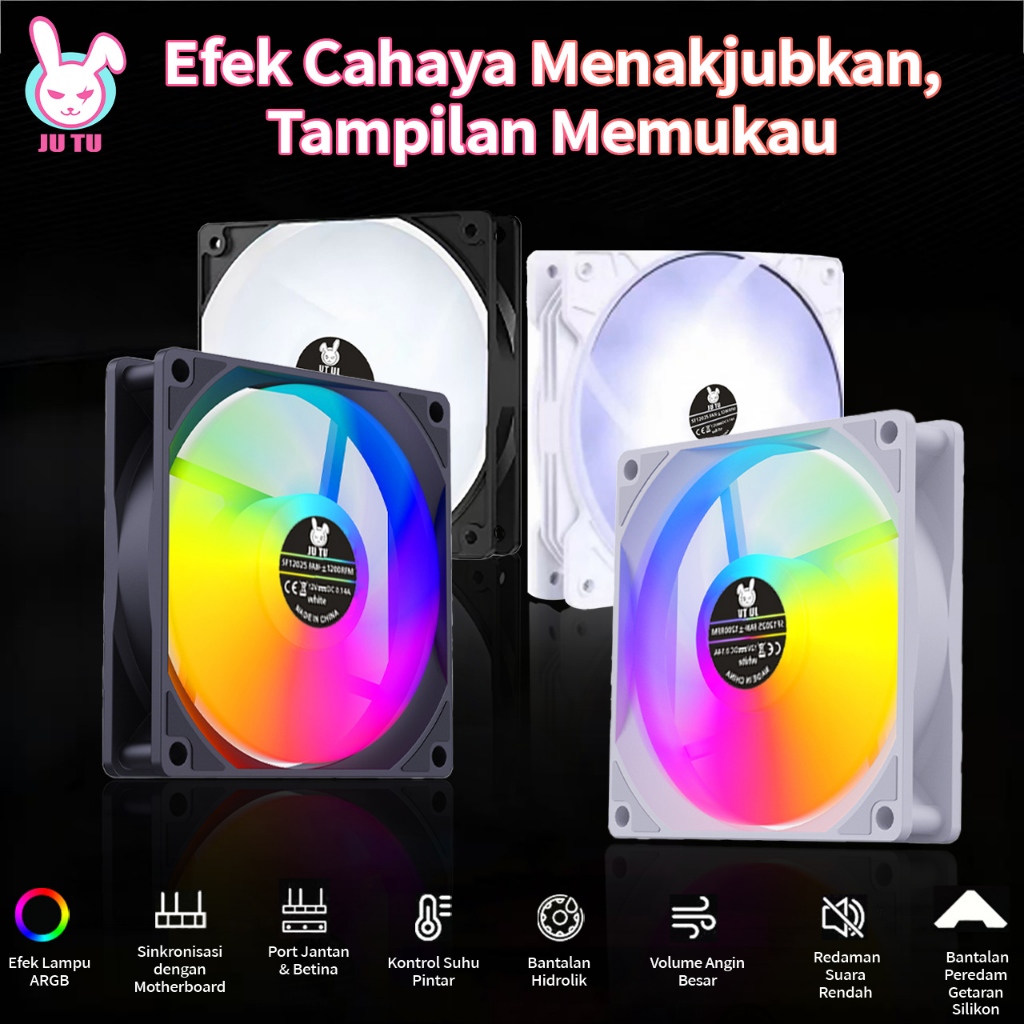 Jual JUTU 100%ORI 12H SHIP Kipas Pendingin Mesin Rakitan Desktop Kipas ...