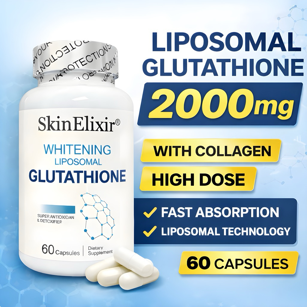 Jual LIPOSOMAL GLUTATHIONE 2000mg 60 Capsul L-Glutathione COLLAGEN | Shopee  Indonesia