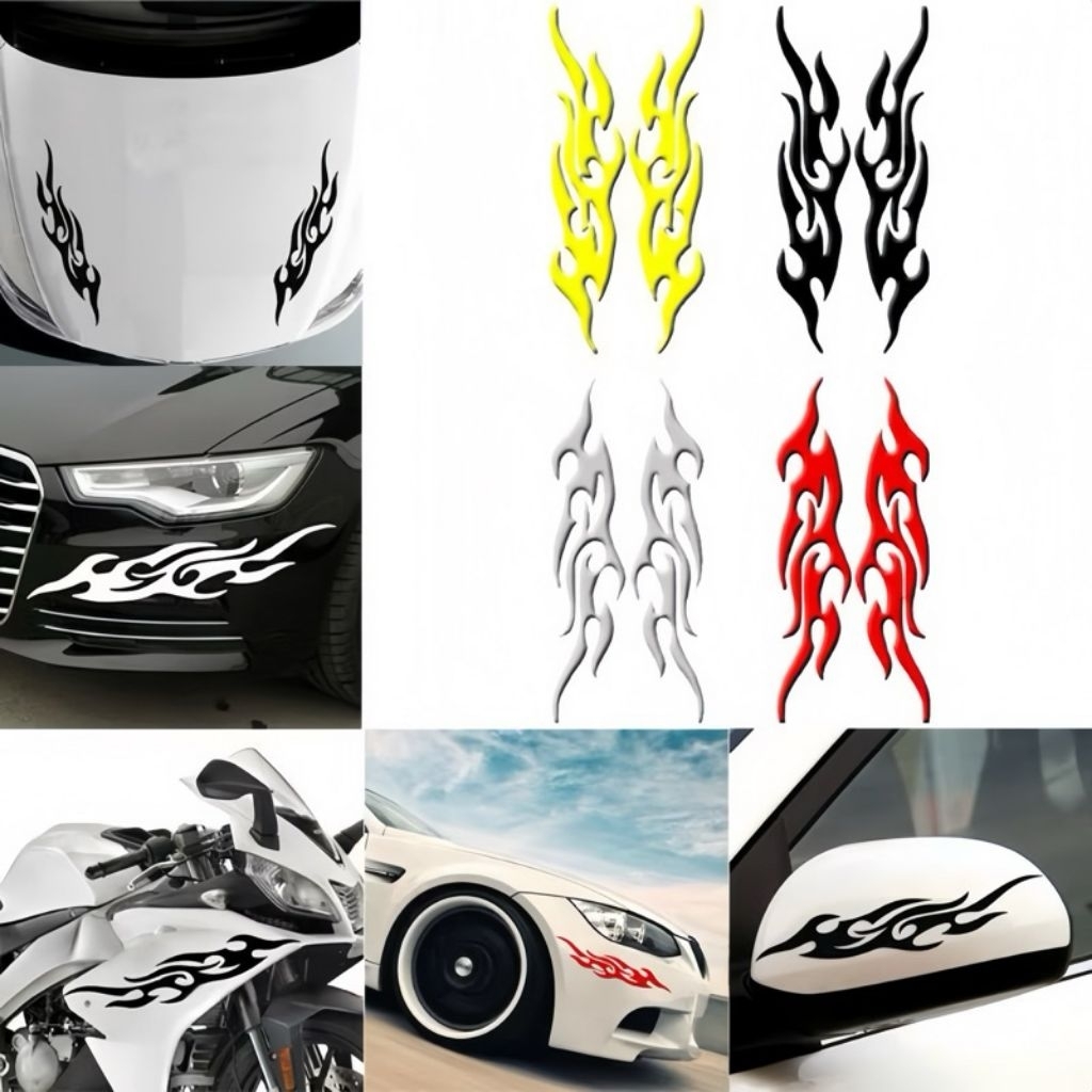Jual Stiker api menyala cutting sticker ukuran 15 dan 30 cm all variasi ...