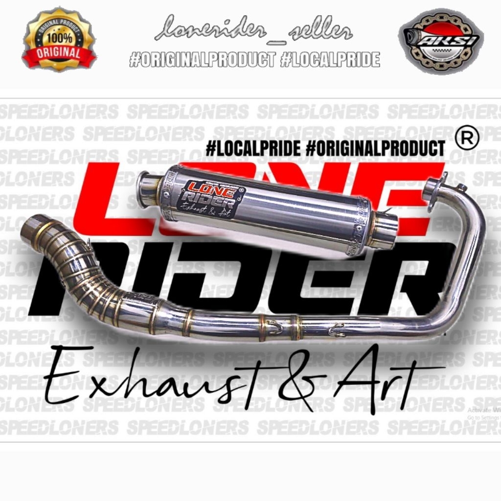 Jual Lone Rider Original Satria Fu Fi | Shopee Indonesia