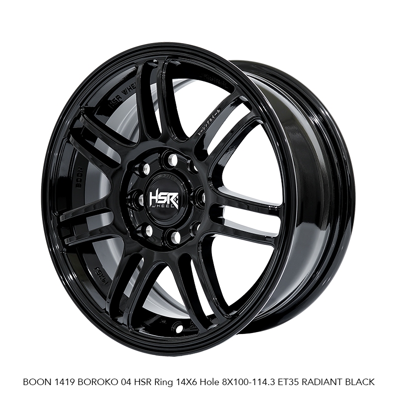 Jual Velg Racing HSR BOON Ring 14 Cocok Untuk Avanza Xenia Brio Agya ...
