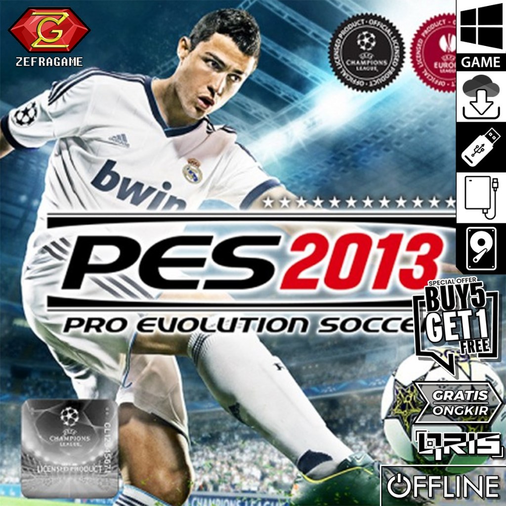 Jual PES 2013 + Patch Terbaru SMOKE Patch BLUE 5.3 Game PC Laptop Games ...