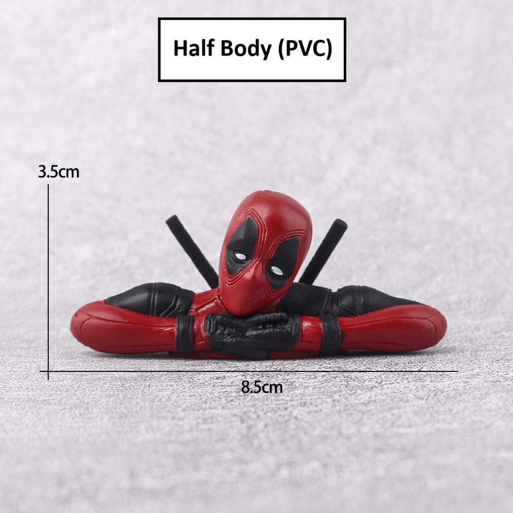 Jual Miniatur Figure Super Hero Superhero Deadpool Dead Pool PVC MARVEL ...