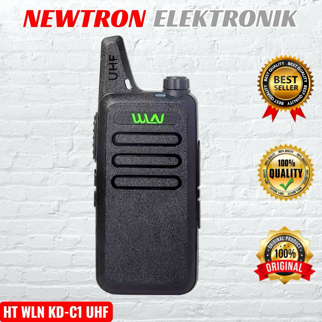 Jual HT WLN KD-C1 KDC1 KD C1 UHF Two Way Radio Walkie Talkie | Shopee ...