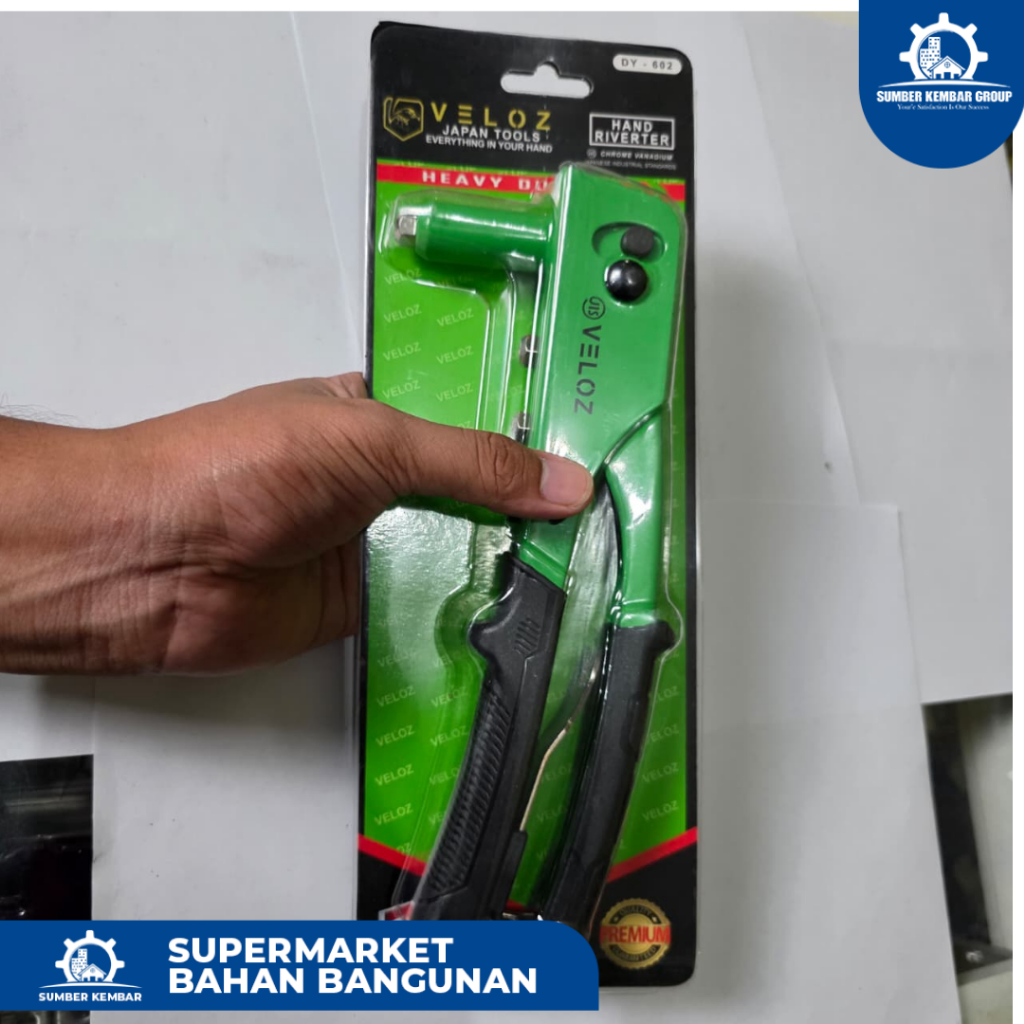 Jual Tang Rivet Veloz / Hand Riveter DY-602 Original - Alat Pasang Paku ...