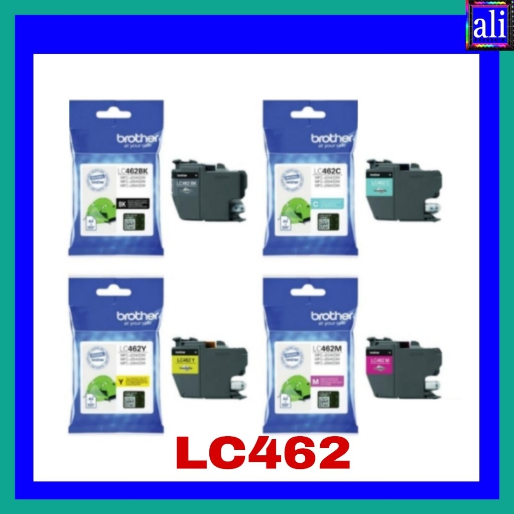 Jual TINTA BROTHER LC-462 LC462 LC 462 BLACK & COLOR ORIGINAL untuk ...