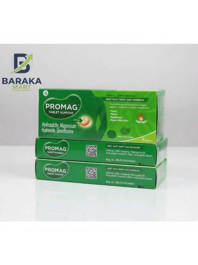 Jual Promag Tablet 1 Box @4 pak | Exp 02/2028 | Shopee Indonesia