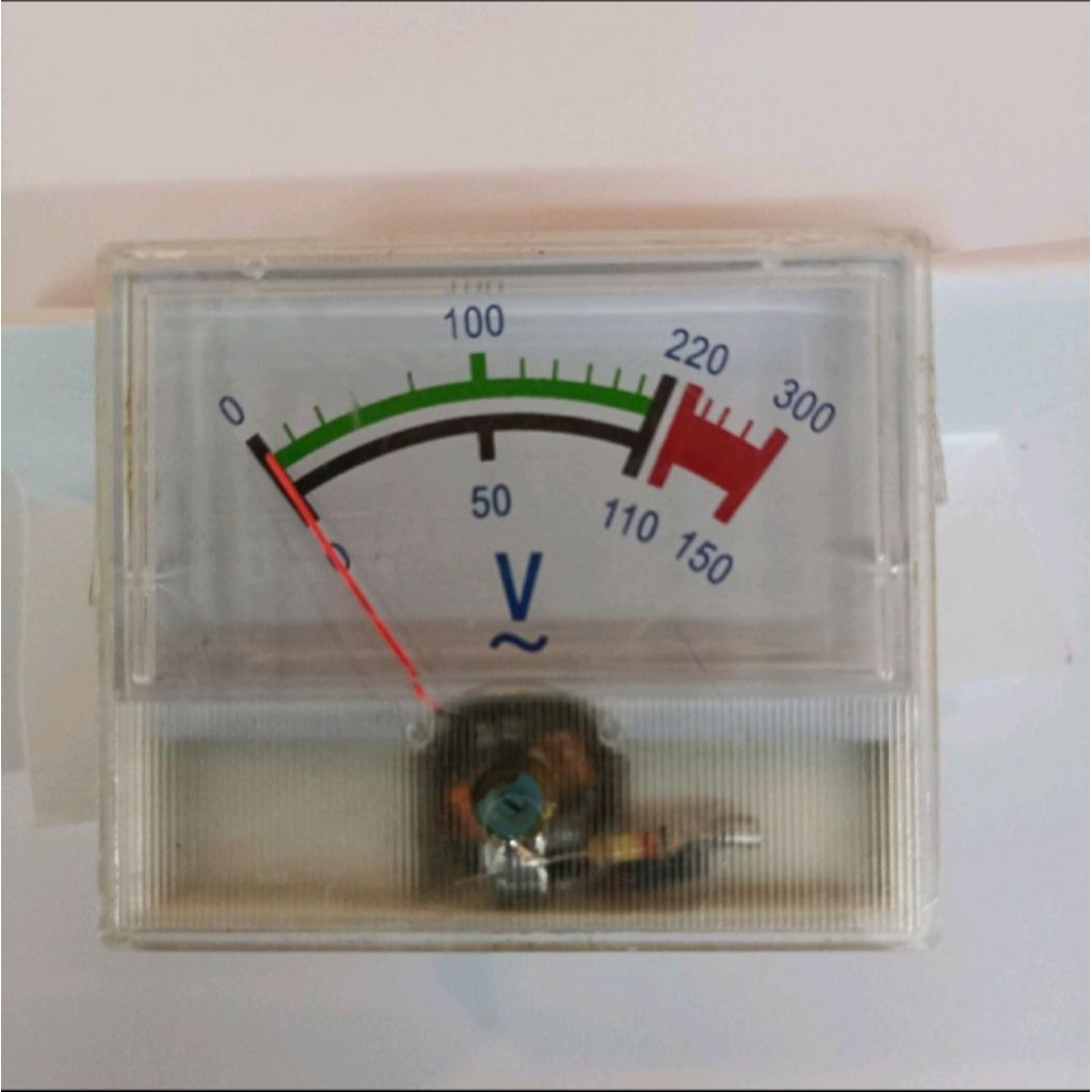 Jual Volt meter stabilizer kecil 300V untuk stabilizer 500-1500 watt ...