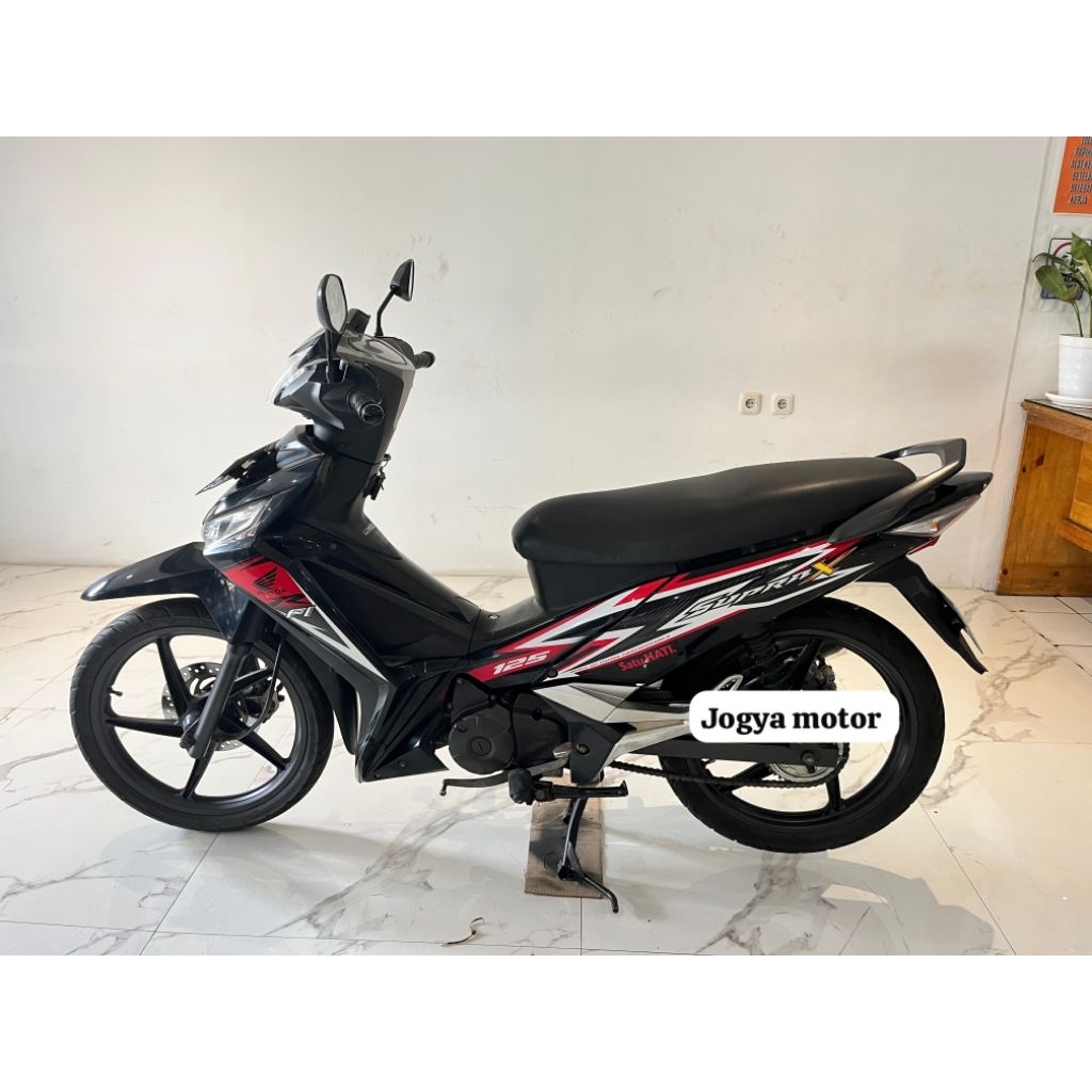 supra x 125 2015 motor second berkualitas