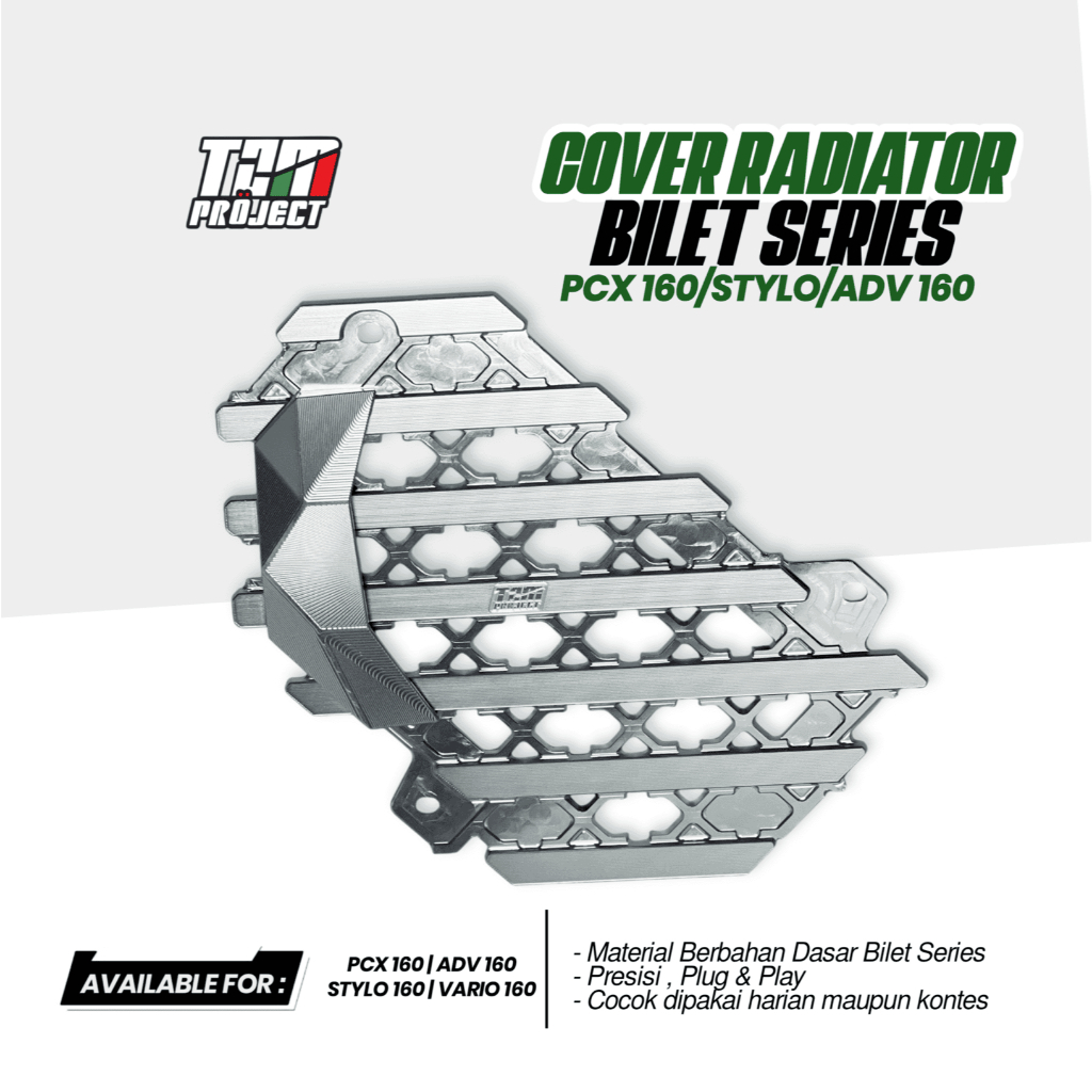 Jual TZM Project - Cover Radiator Bilet Series PCX 160/STYLO/ADV/VARIO ...
