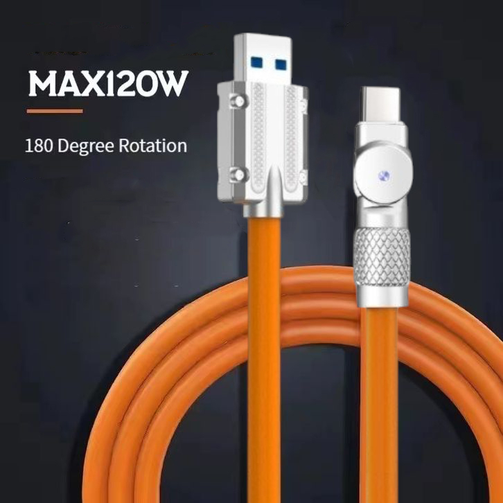 Jual Kabel Charger USB Type C Rotatable 2A 1M - USN1M | Shopee Indonesia