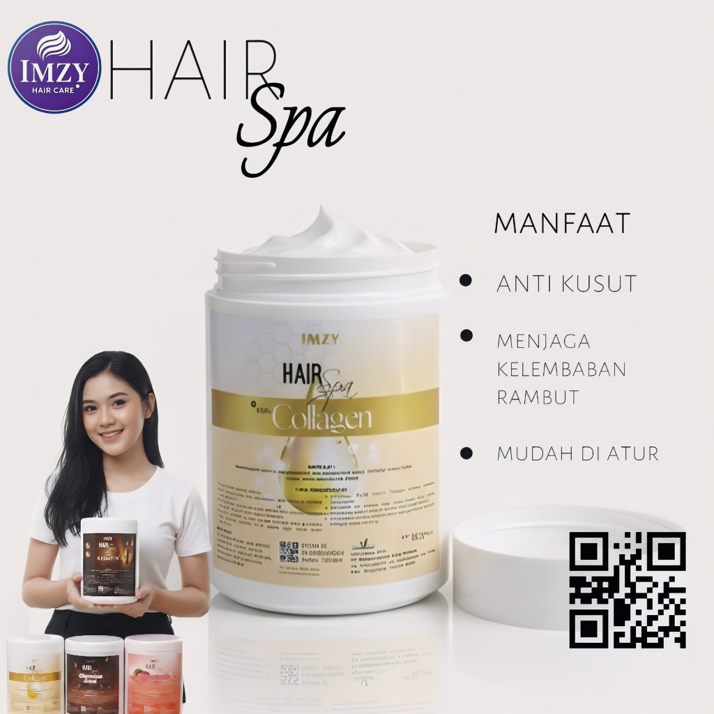 Jual IMZY HAIR SPA 1 kilo BPOM - Masker perawatan rambut profesional ...