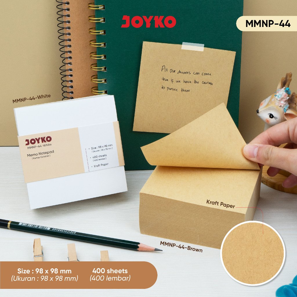 Jual Joyko Memo Stick Sticky Notes CRAFT MEMO 10cm / Kertas Memo Joyko ...