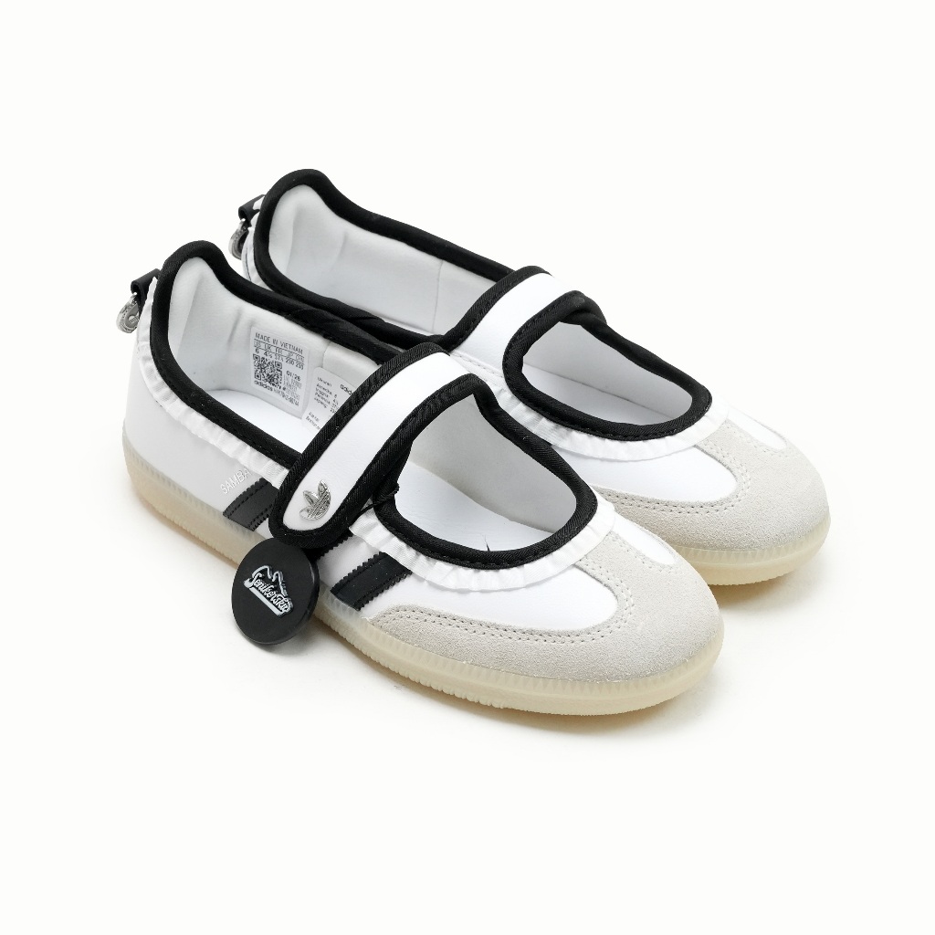 Jual Adidas Samba Jane Frill Pack Ruffle White Black Womens | Shopee ...