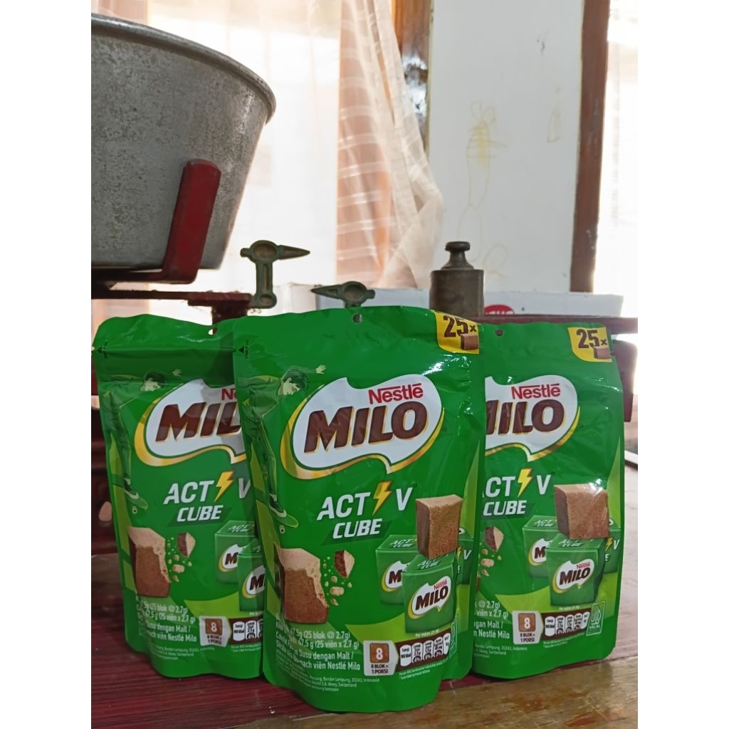 Jual Permen milo cube viral isi 25 block | Shopee Indonesia
