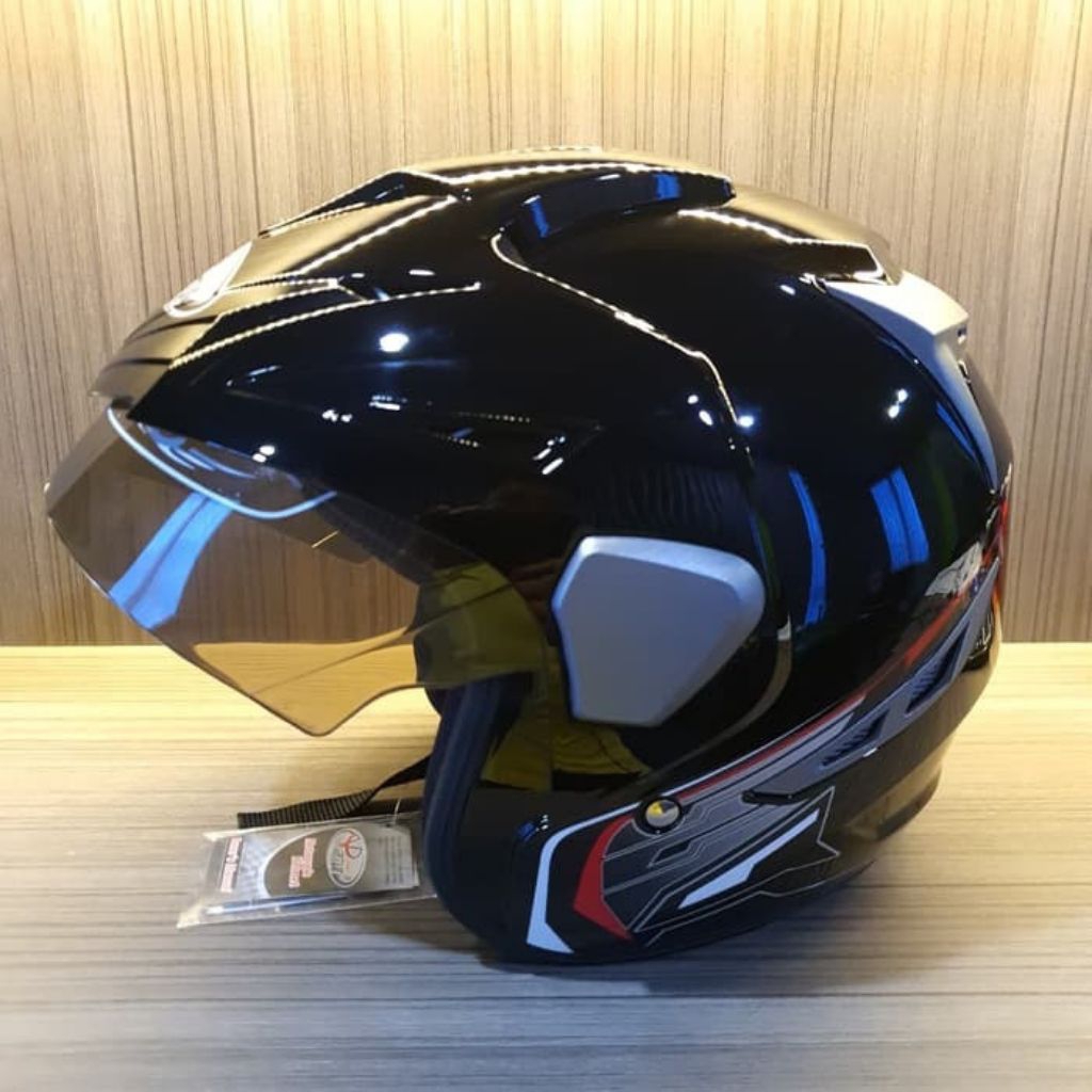 Jual Helm Ringan Di Kepala Anti Pusing SNI Pria Wanita Dewasa Half Face ...