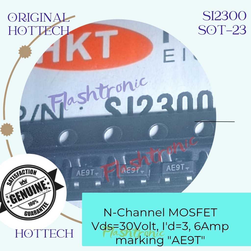 Jual Si2300DS N channel Mosfet SOT23 | Shopee Indonesia