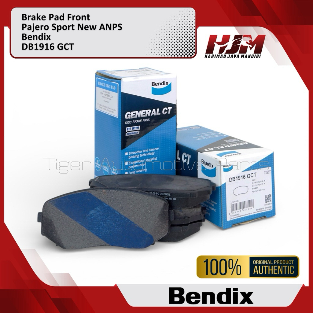 Jual Brake Disc Pad Front - Kampas Rem Cakram Roda Depan Pajero Sport ...