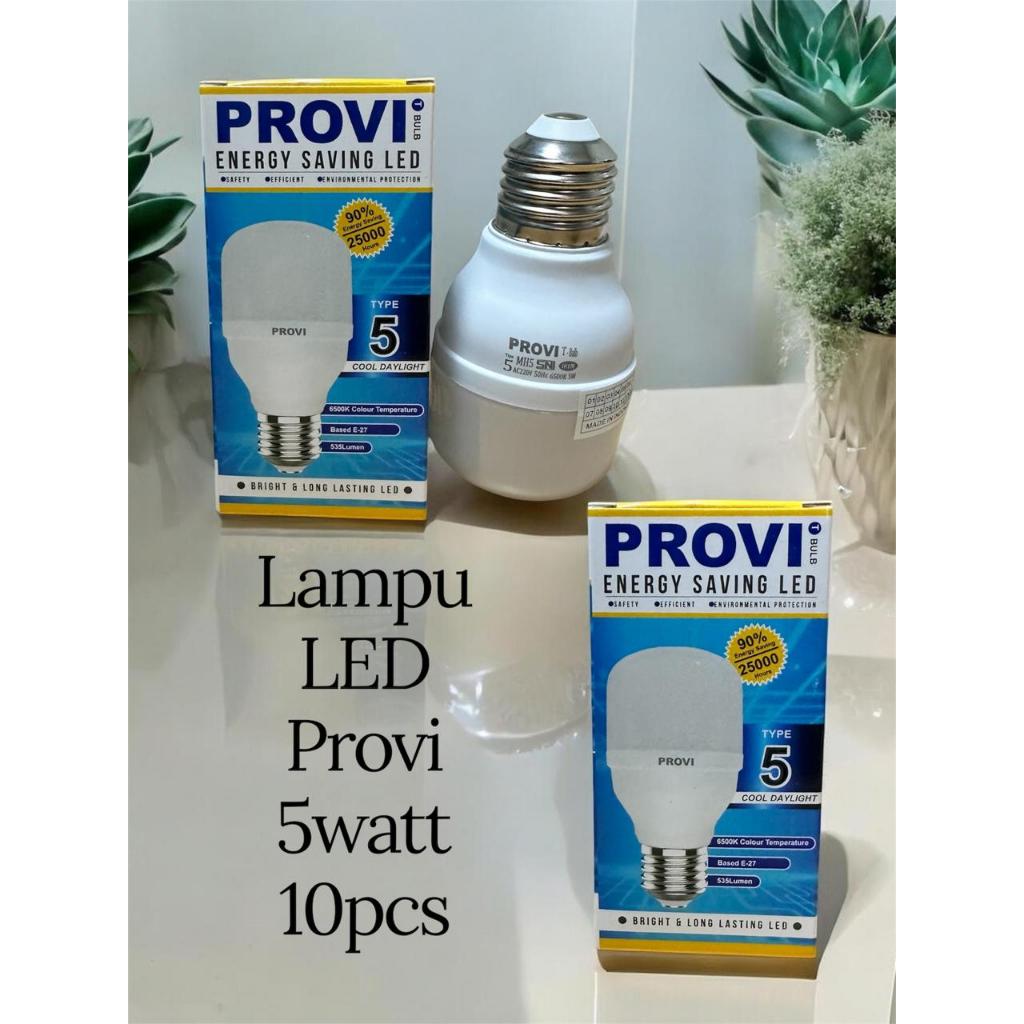 Jual Lampu led Provi T 5watt paket 10pcs - Provi T 5w - lampu led Provi ...