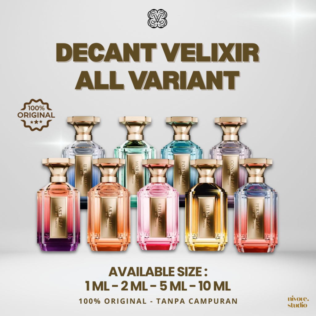 Jual [TERBARU | Free Gift!] Decant Velixir Terlengkap - Uranus Morpheus ...