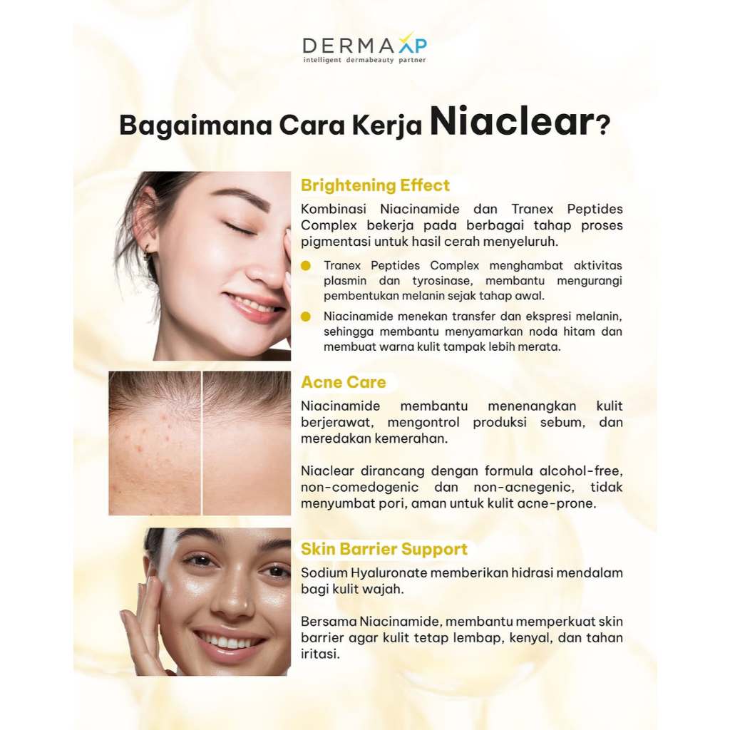 Jual DERMA XP - Niaclear 4% Niacinamide 15Gram Isi 1pcs | Shopee Indonesia