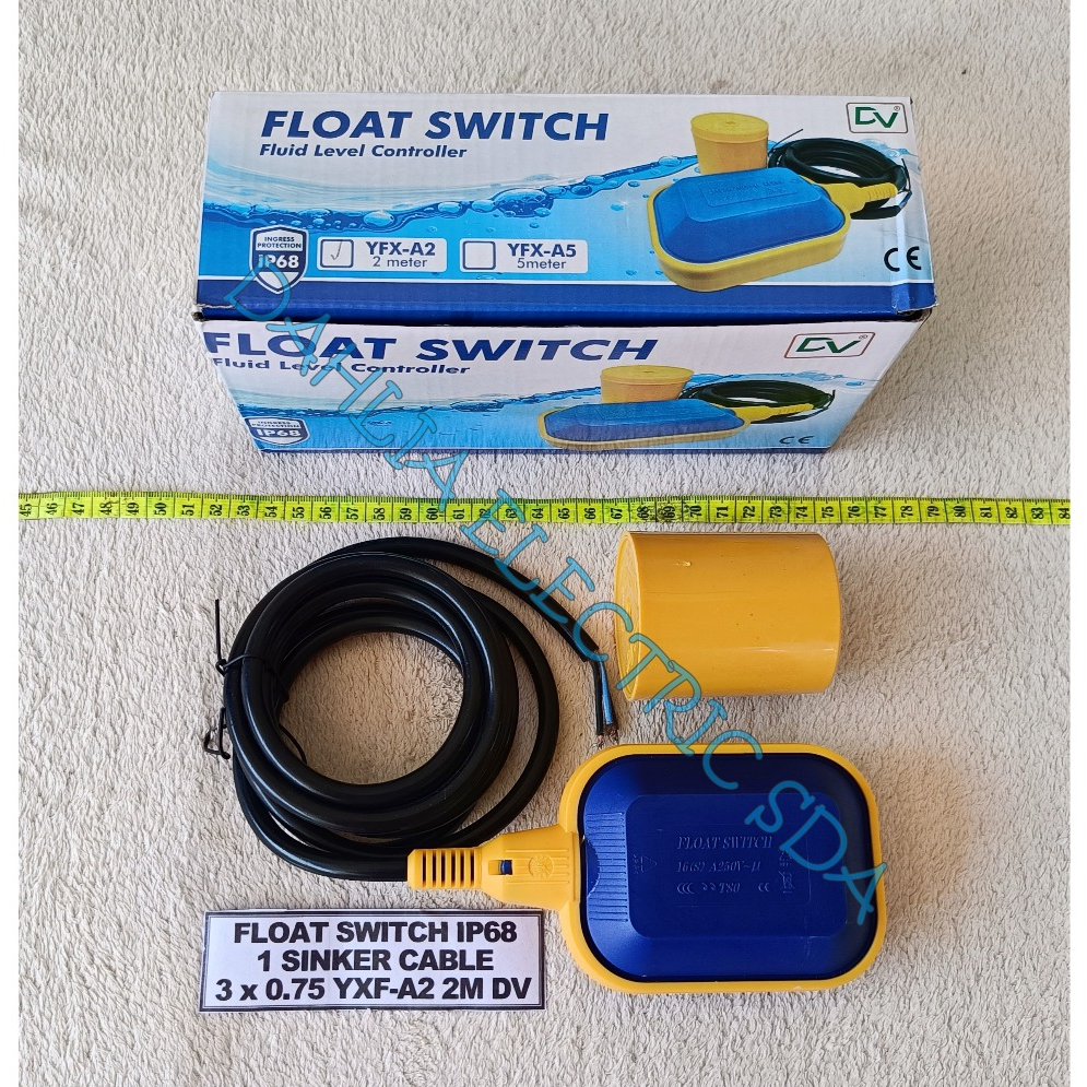 Jual FLOAT SWITCH IP68 1 SINKER CABLE 3 X 0.75 YXF-A DV | Shopee Indonesia