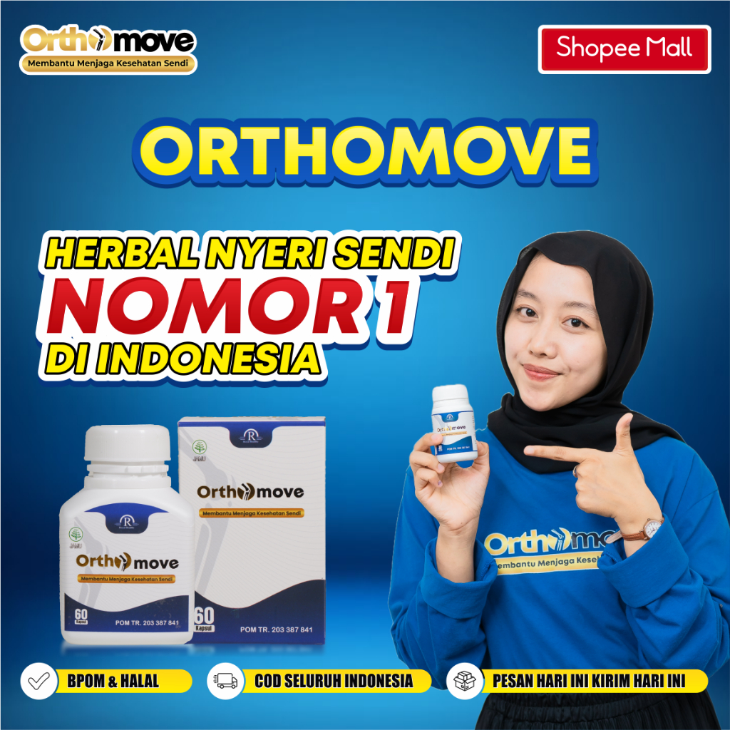 ORTHOMOVE - 1 Botol Isi 60 Kapsul