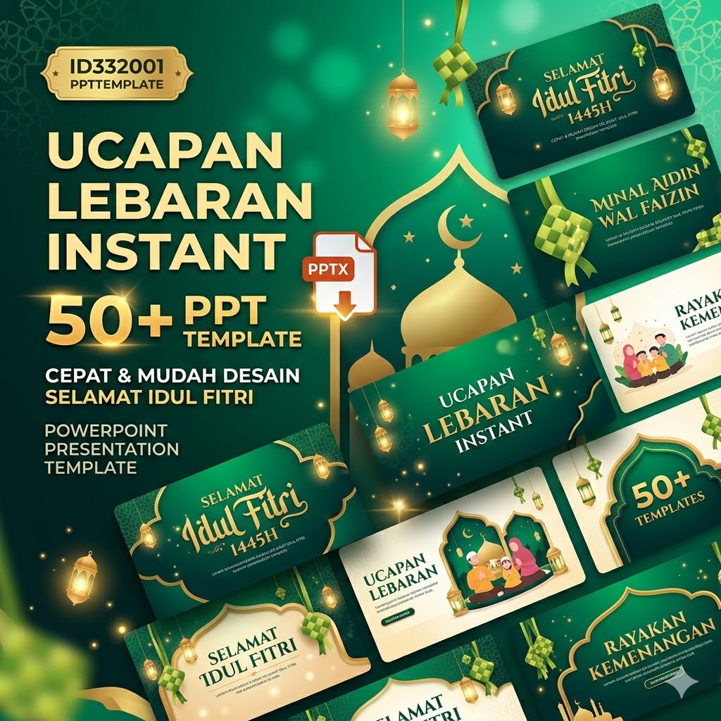Jual Template Ppt Lebaran Terlengkap & Harga Terbaru Juli 2026 | Shopee ...