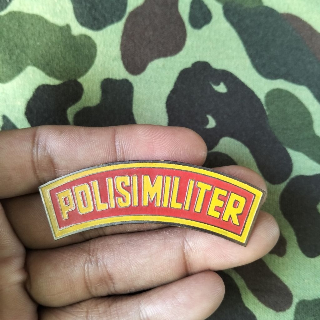Jual patch tentara jadul patch jadul patch polisi militer 1965 cpm ...