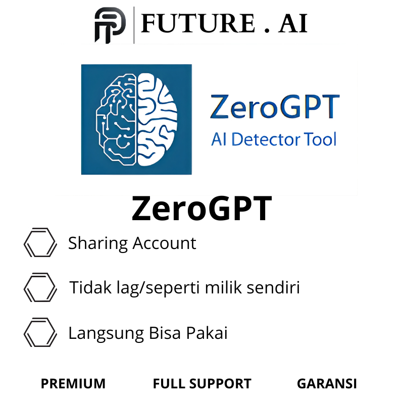 Jual ZeroGPT ai detector resmi dari future ai | Shopee Indonesia