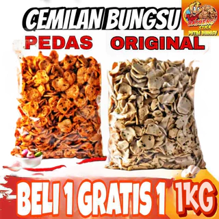 Bundling Basreng 1kg 2 Rasa Daun Jeruk Enak Murah