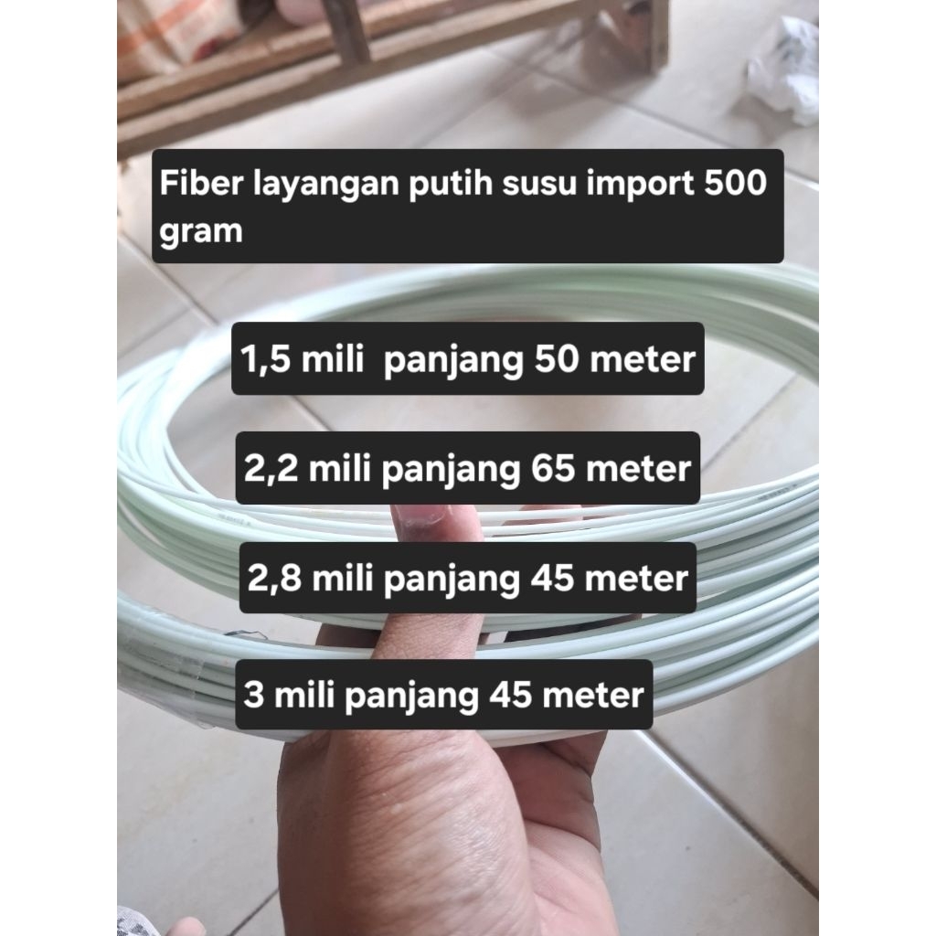 Jual RUJI FIBER LAYANGAN 1MILI -3MILI KAULITAS IMPORT HALUS | Shopee ...