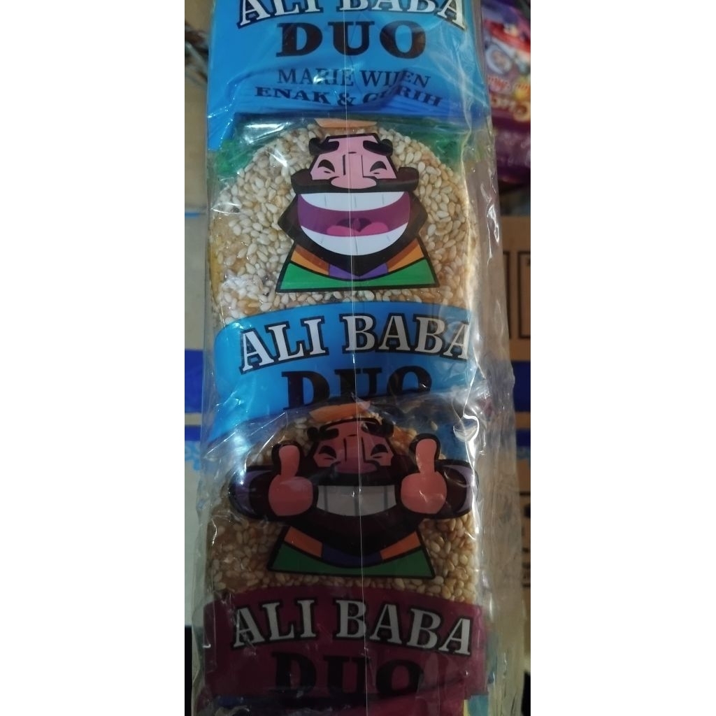 Jual Roti Kering Wijen Ali Baba Duo (isi 10) | Shopee Indonesia
