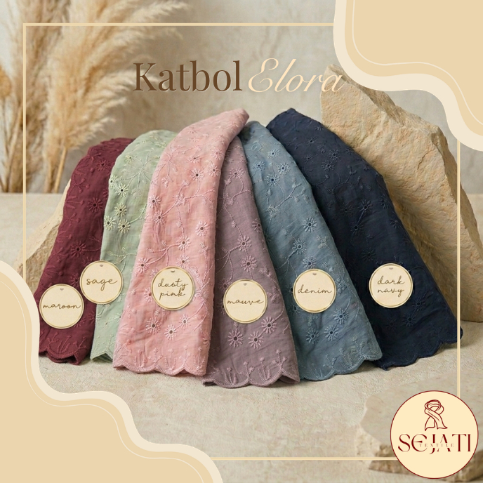Jual Kain Katbol Katun Bordir Bolong 