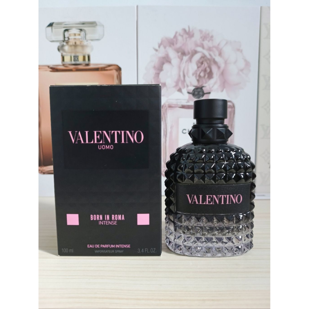 Jual Botol Parfum Kosong & Box Valentino Uomo Born In Roma Intense EDP ...