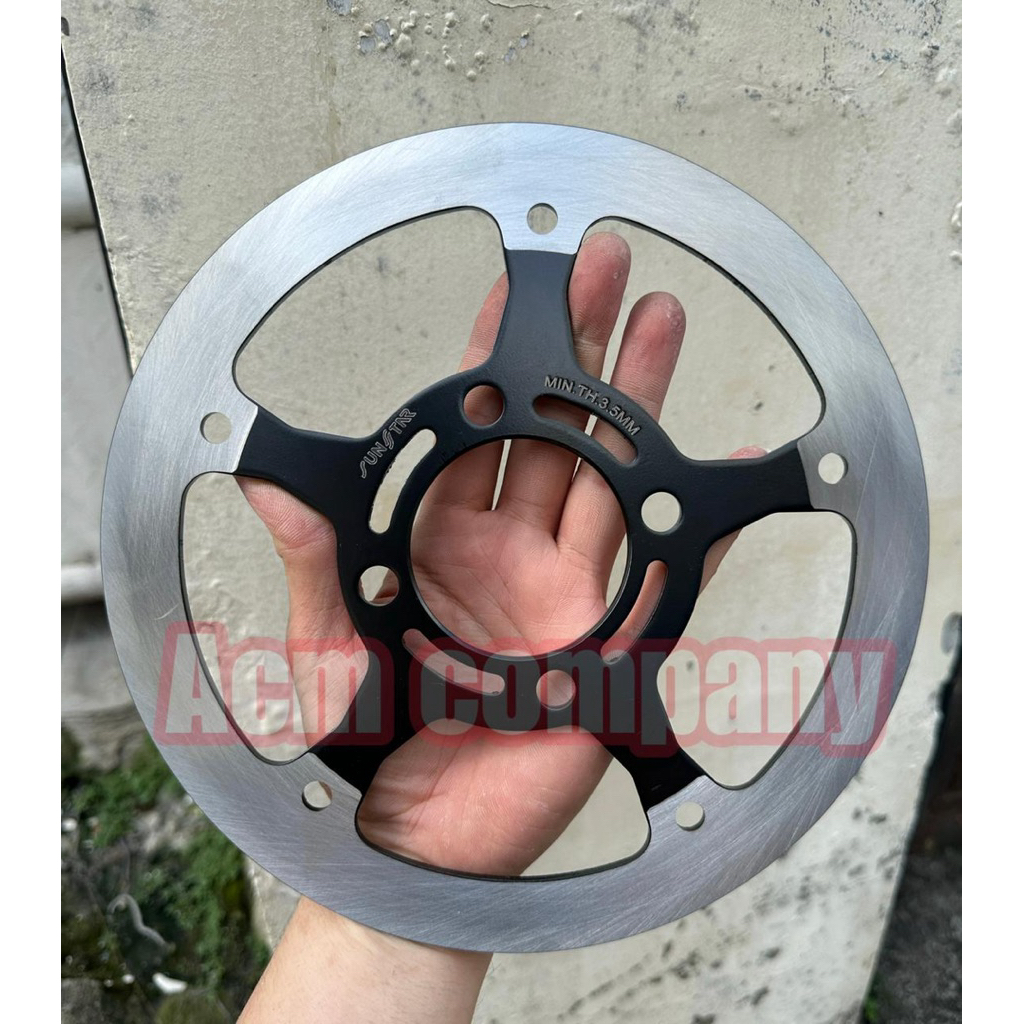 Jual WAVE SUNSTAR ORIGINAL BUTA DISC 220MM DATAR PIRINGAN CAKRAM LUBANG ...