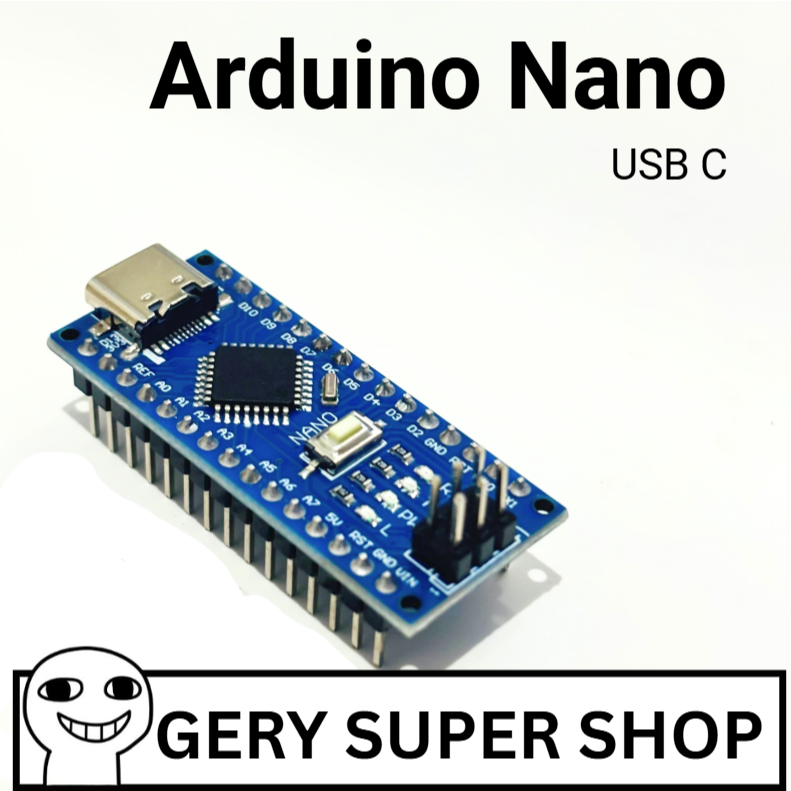 Jual Arduino Nano V3 R3 ATmega328PB CH340 USB Type-C soldered, Nano R3 ...
