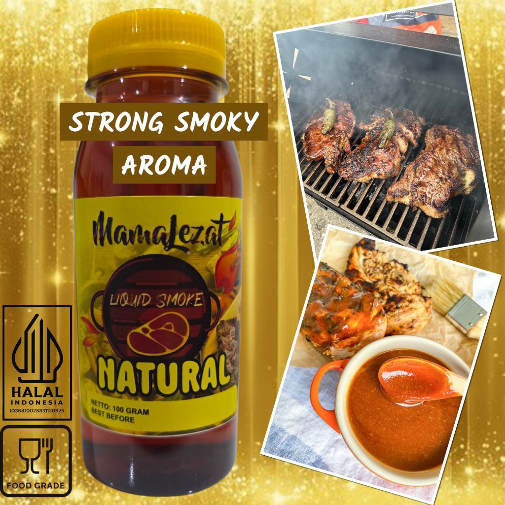 Jual MamaLezat Seasoning Smoke Flavor Asap Cair 100 gram Perasa Asap ...