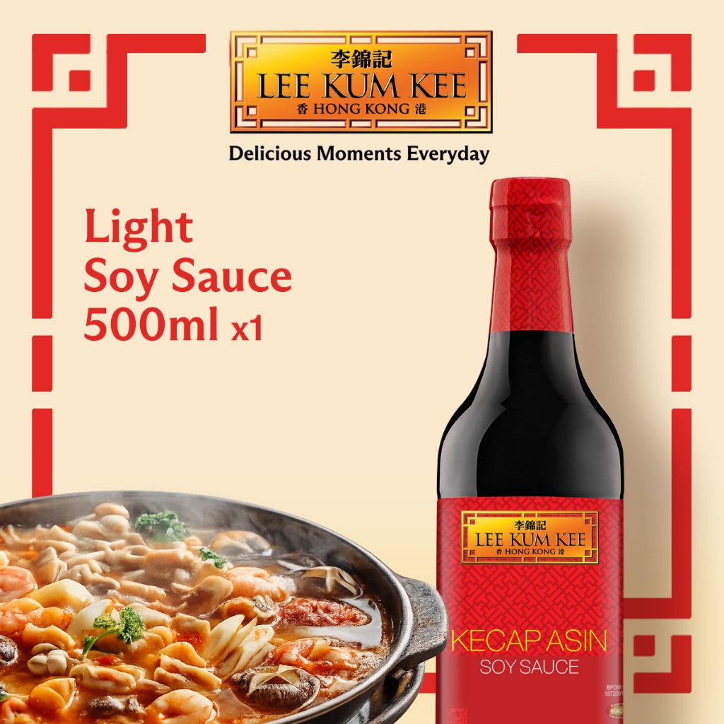 Jual LEE KUM KEE Light Soy Sauce | Kecap Asin 500ml | Shopee Indonesia