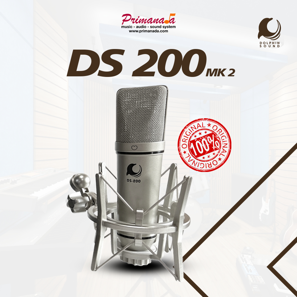 Jual Dolphin Sound DS 200 MKII Mic Rekaman DS200MKII Microphone ...