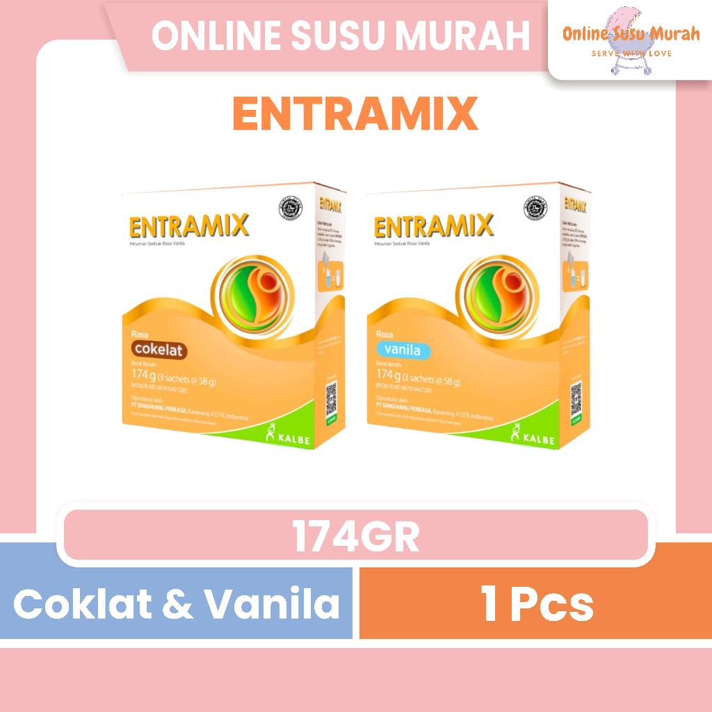 Jual ENTRAMIX VANILA COKLAT 174GR SUSU DEWASA 174 GR SSKD | Shopee ...