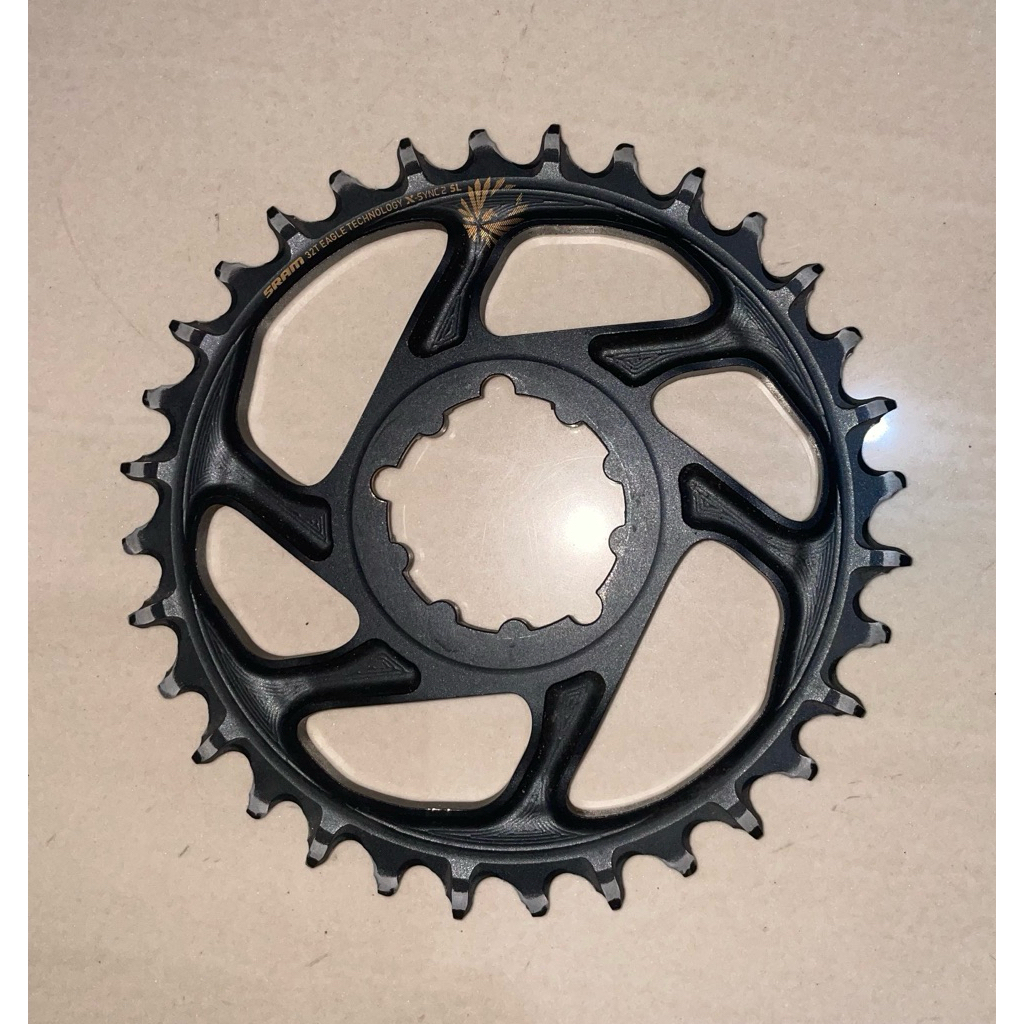 Jual Chainring Gold 32T Sram XX1 Gold SL (Super Ligt) | Shopee Indonesia