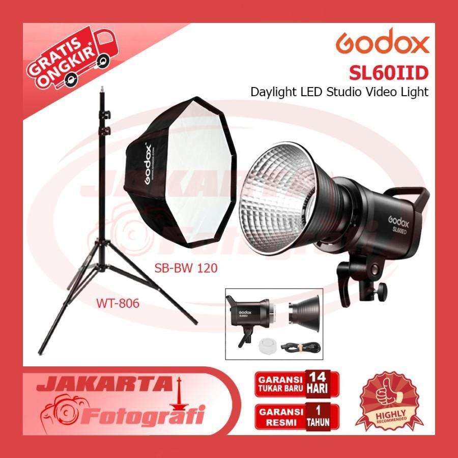Jual Godox SL60IID Daylight LED Studio Video Light SL60II D / SL60 II D ...