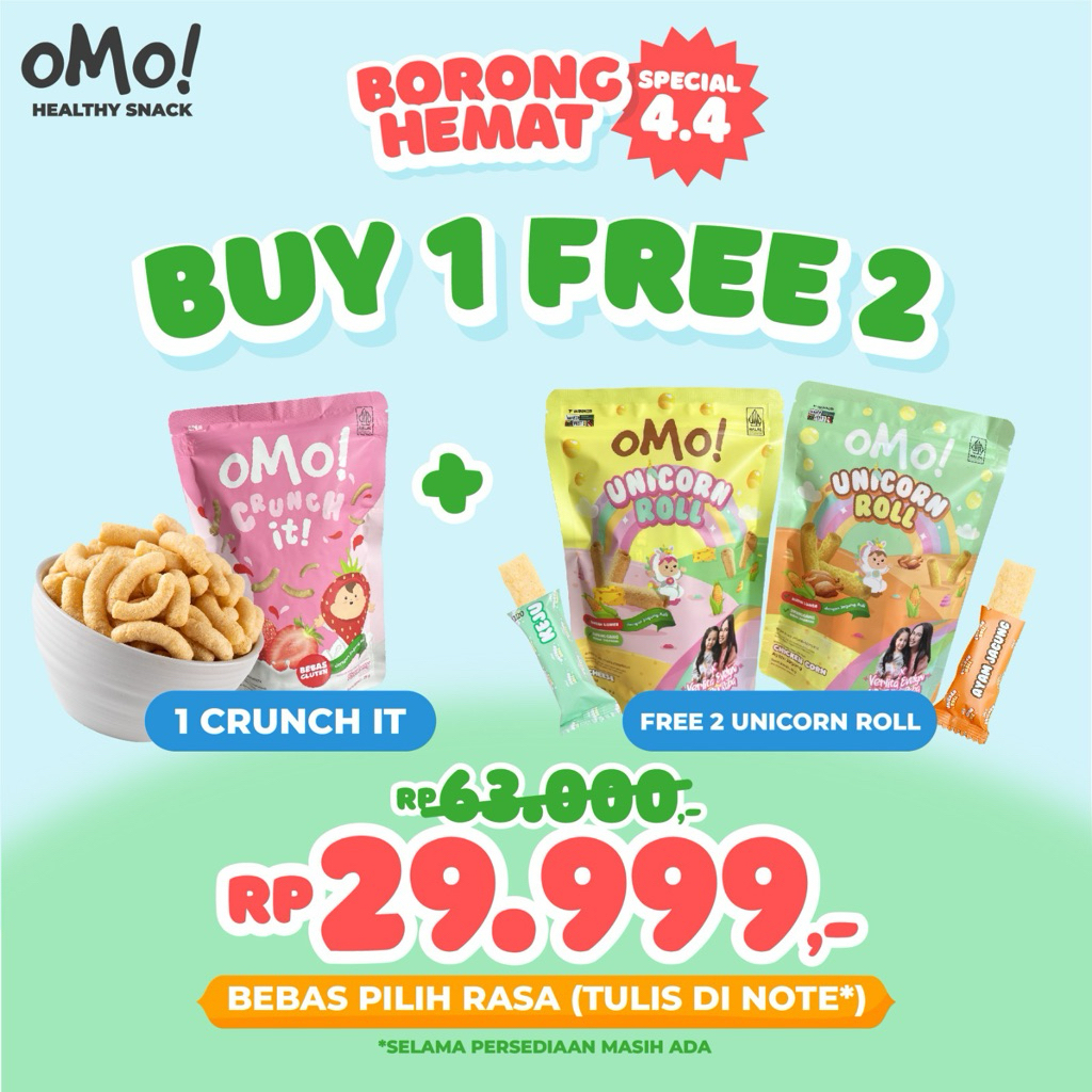 Toko Online OMO! Healthy Snack Official | Shopee Indonesia