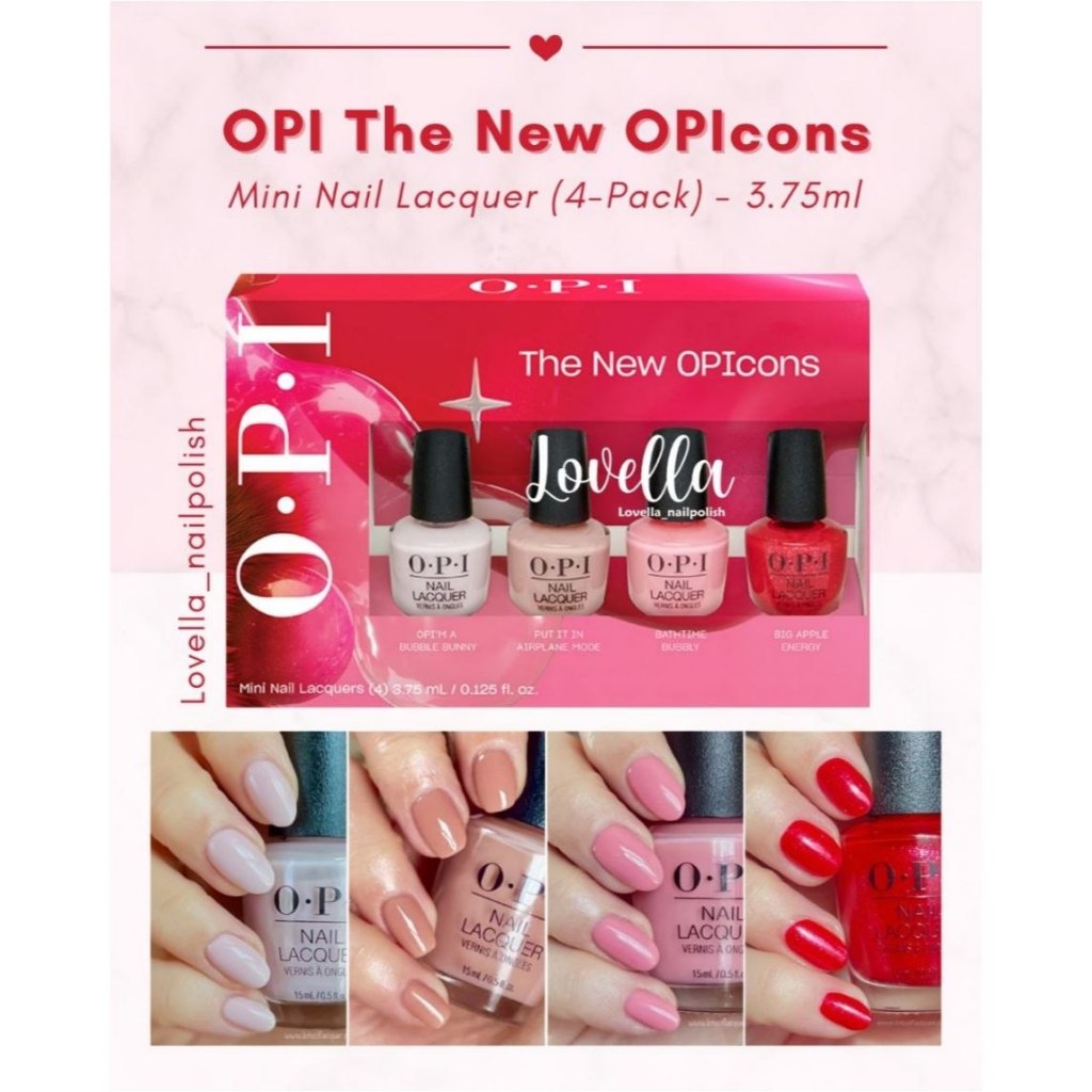 Jual OPI Mini 4-Pack - OPI Mini isi 4 / OPI Mini Original ( OPI ...