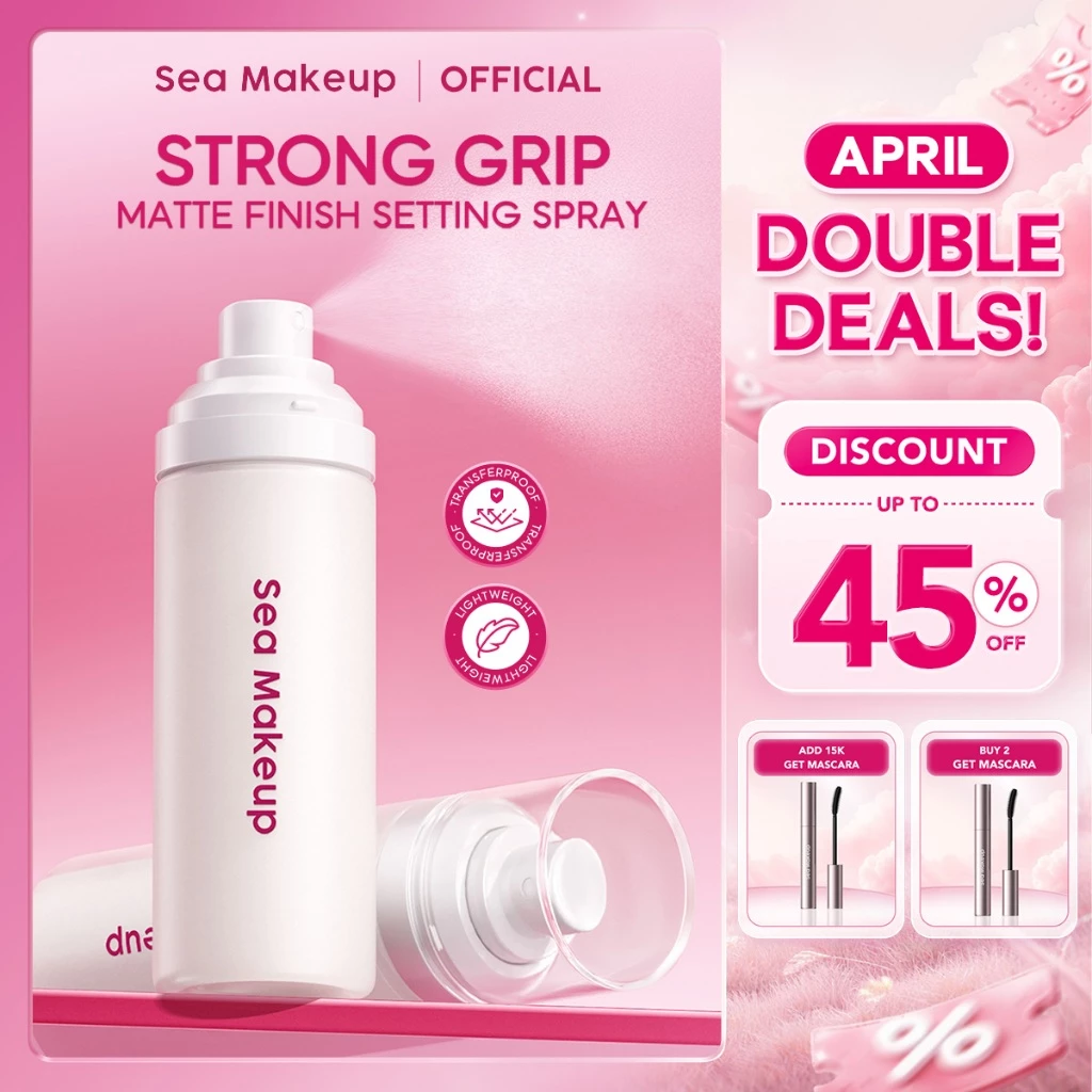 Pratinjau Sea Makeup Lock It Matte Setting Spray