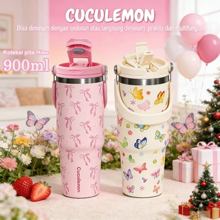 Cuculemon Tumbler 900ML Anti Tumpah Dua Mode